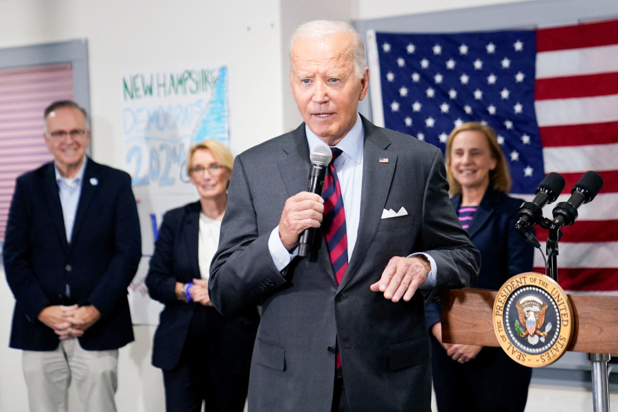 Biden says Trump should be locked up politically