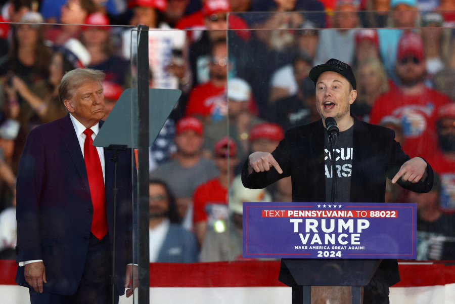 Musk sends more money to back Trump, giving $44 million to super PAC