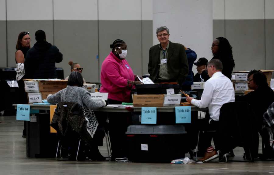 In U.S. swing states, officials brace for conspiracy theories and violence
