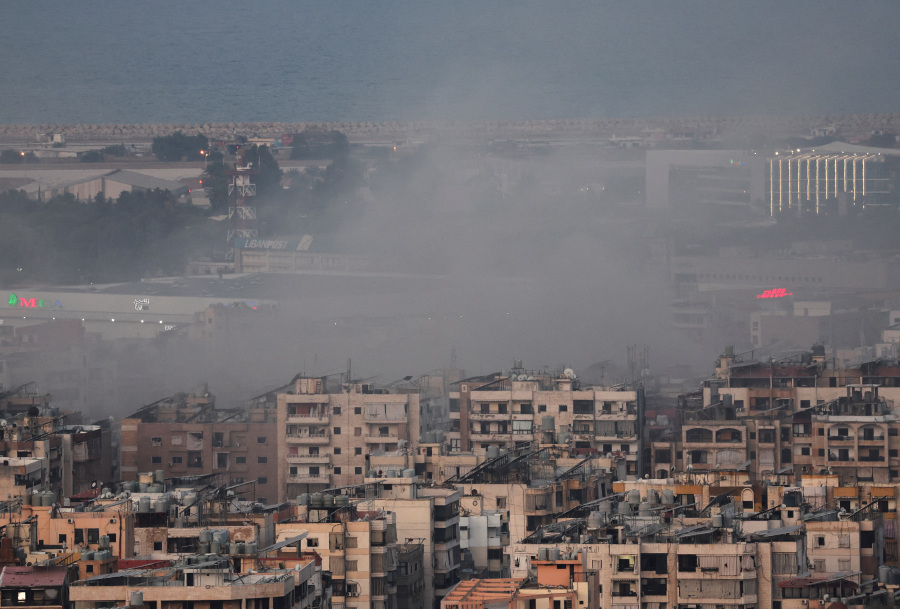 Israel pounds Beirut s southern suburbs after U.S truce push