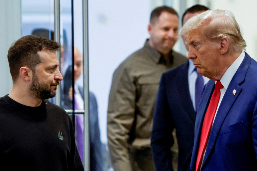 Ukraine battles to shape starting positions for any war talks after Trump return