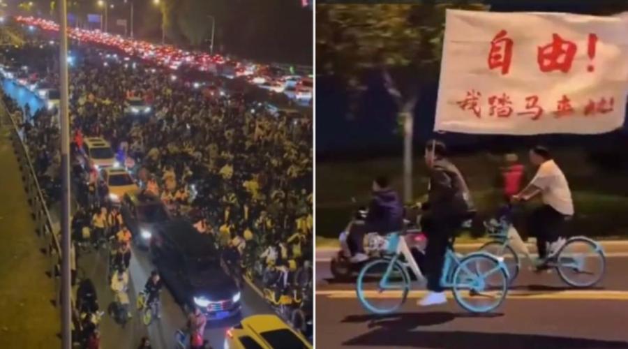 A Night Ride of University Students at Tiananmen: Could Lead to the Collapse of the CCP