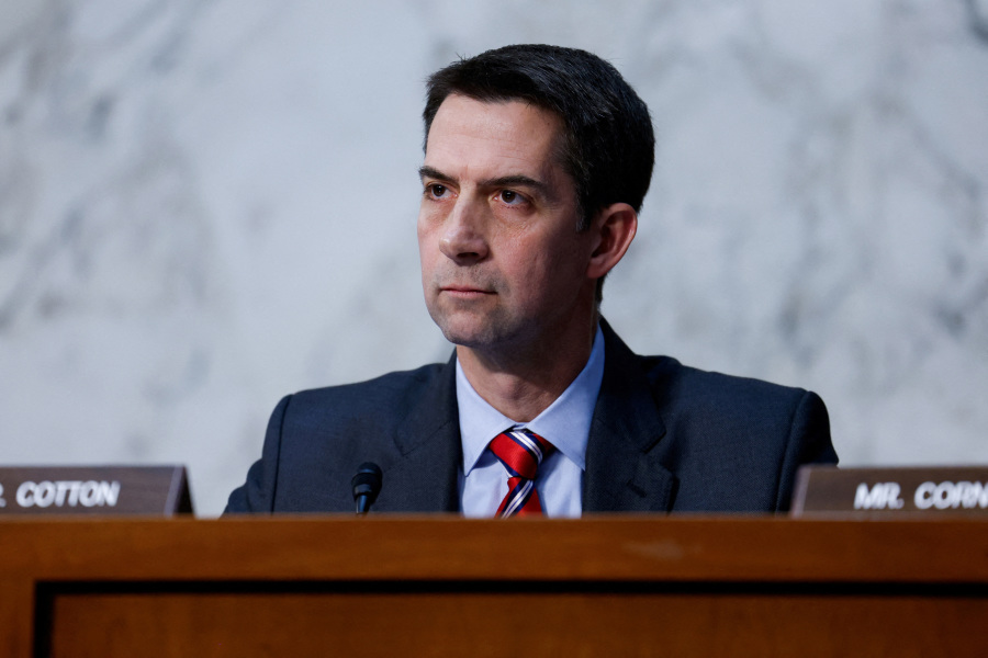 Tom Cotton to Be Chair of Senate Intelligence Committee, Punchbowl News Reports