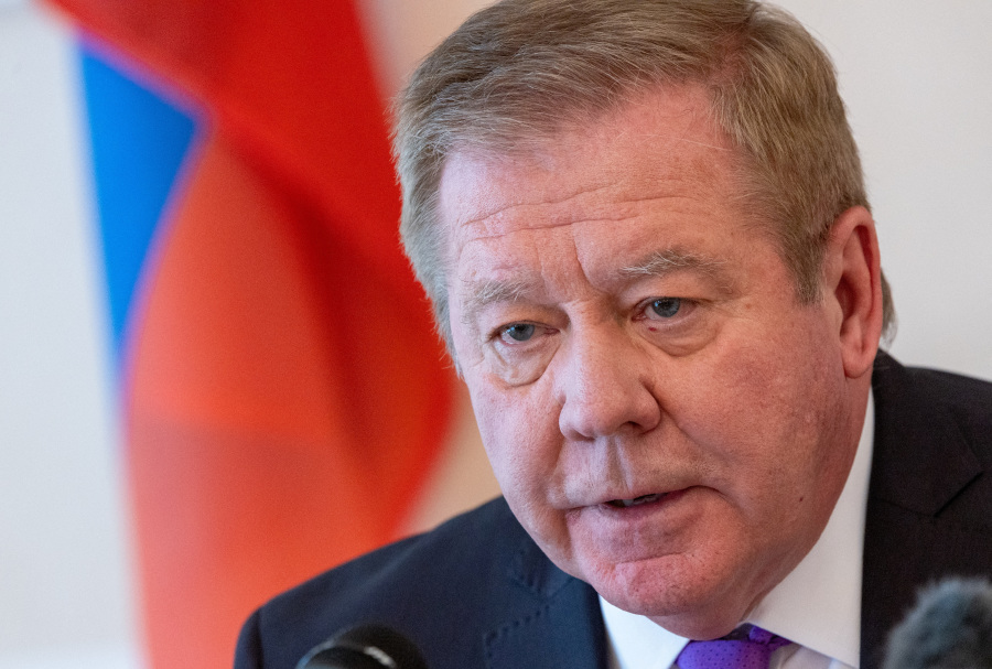 Russia open to any Ukraine peace talks if Trump starts them, envoy says