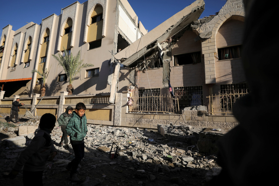 Israeli strikes on Gaza Strip leave 15 dead, medics say