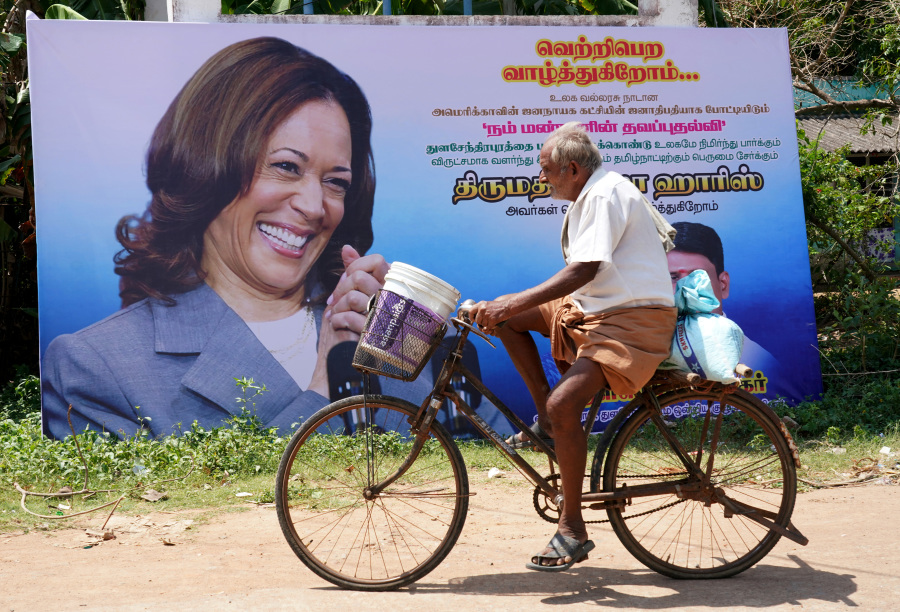 Kamala Harris ancestral village in India to pray for her election victory