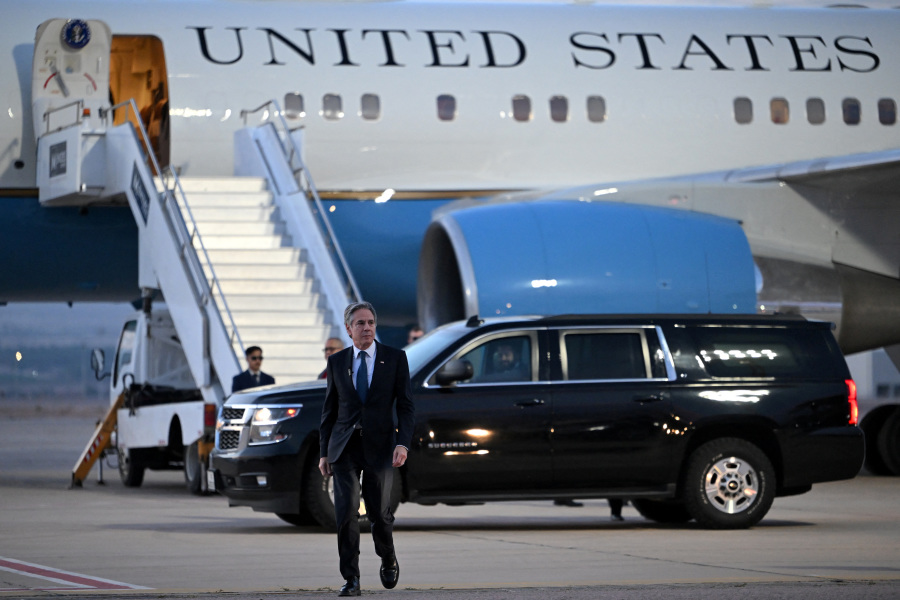 Blinken says US working to bring home citizen found in Syria