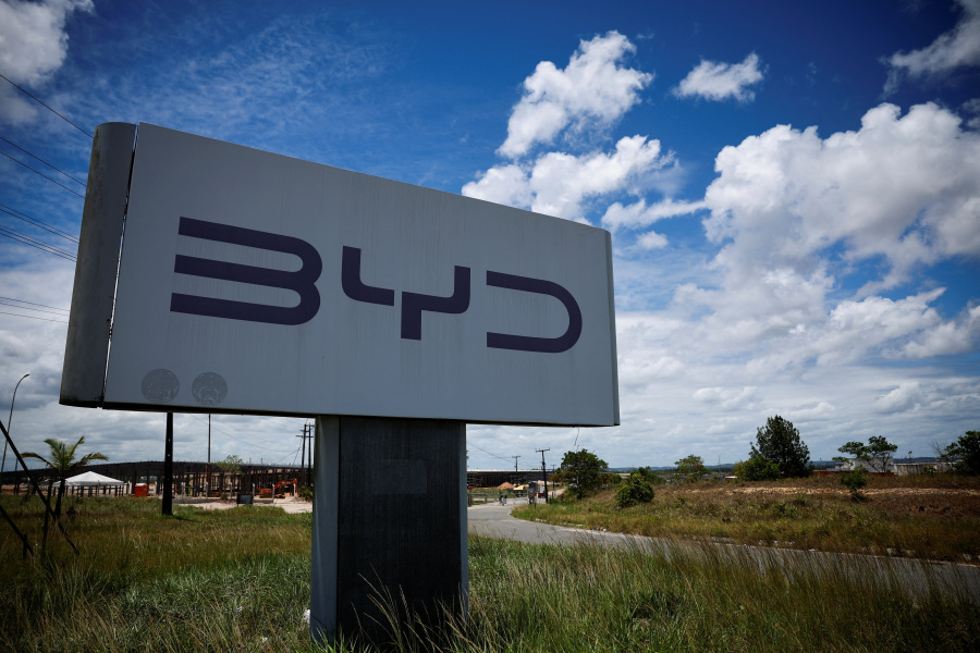 Chinese workers found in slavery-like conditions at BYD construction site in Brazil