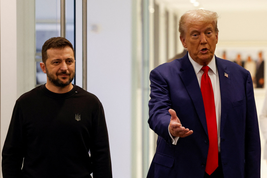 Trump Vows to End Ukraine War as He Meets With Zelenskiy