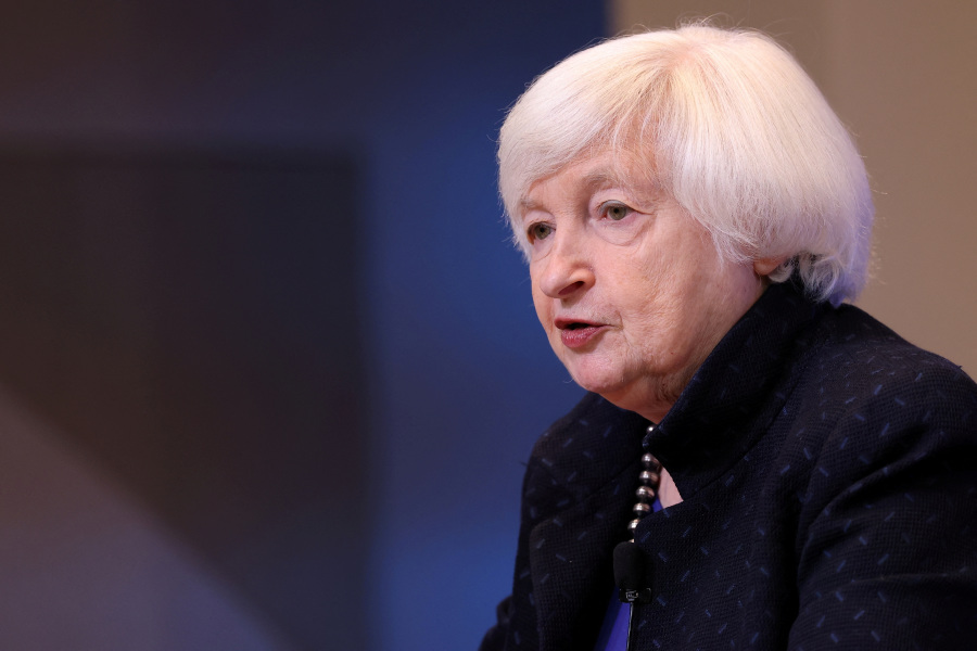 Yellen says COVID spending may have contributed a little bit to inflation
