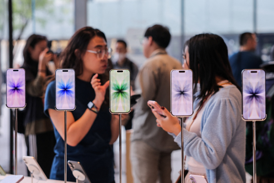 Apple nears $4 trillion valuation as shares surge on strong iPhone 17 demand