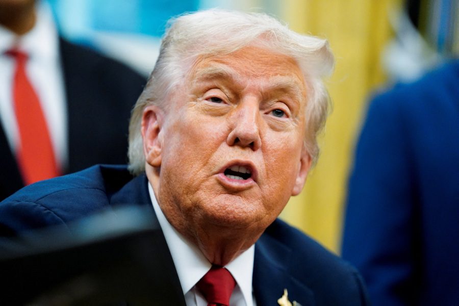 Trump says there could be firings and project cuts if shutdown continues