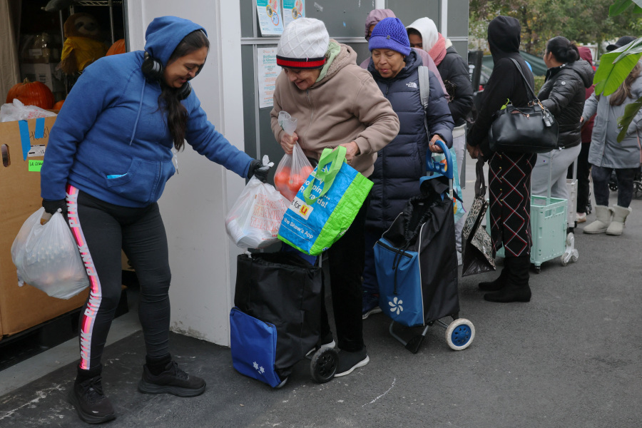 US judge blocks Trump administration from suspending food aid benefits