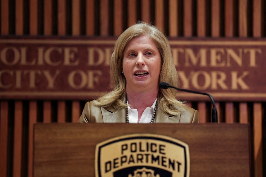 New York police commissioner credited with crime drop to stay on under Mamdani