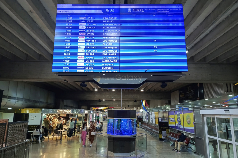 Several international airlines cancel their flights in Venezuela after US warning
