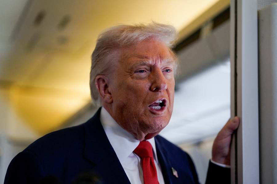 Trump says he met with Swiss representatives to discuss trade