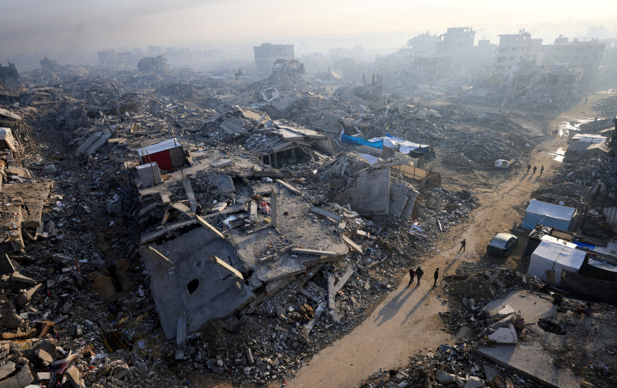 US aims for international Gaza force deployment early next year, say US officials