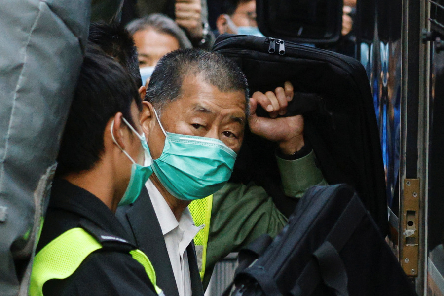 Jimmy Lai remains beacon of Hong Kong press freedom, say ex-colleagues awaiting his sentencing