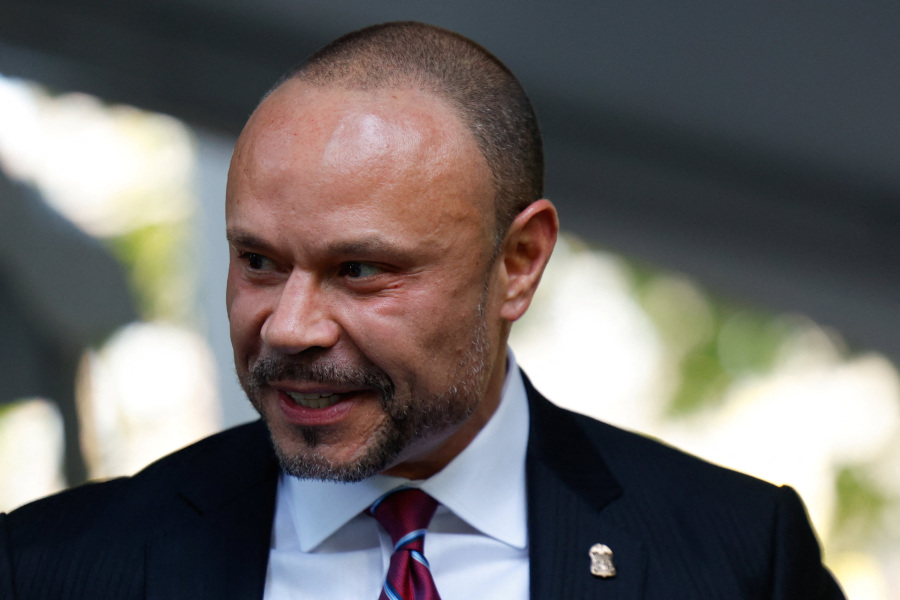Trump says FBI s Bongino wants to go back to his show