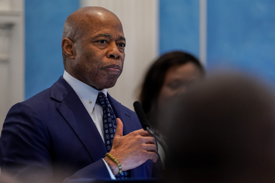 Judge to weigh Trump administration bid to drop NY mayor Eric Adams case