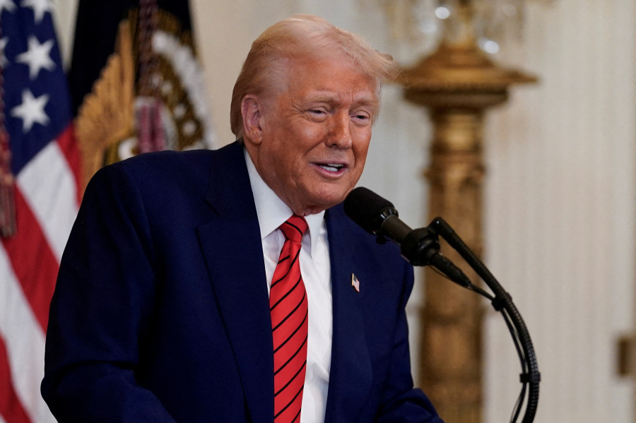 Trump announces pardon czar at Black History Month event, while White House heralds end of DEI