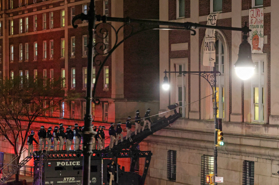 Columbia University punishes pro-Palestinian protesters who occupied building
