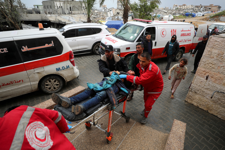 At least 70 Palestinians killed in Israeli strikes across Gaza, Gaza health authorities say