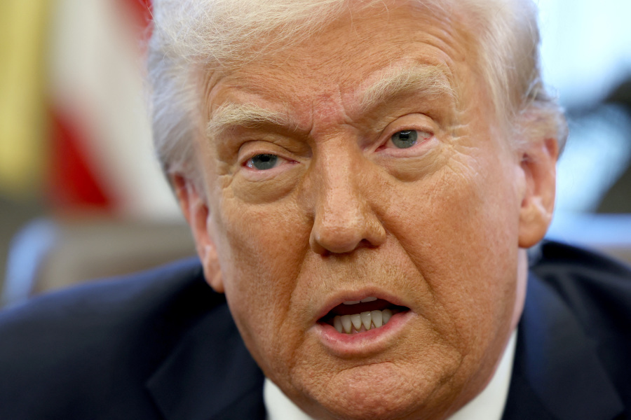 Trump says larger tariffs could be imposed on Canada, EU if they cause US economic harm