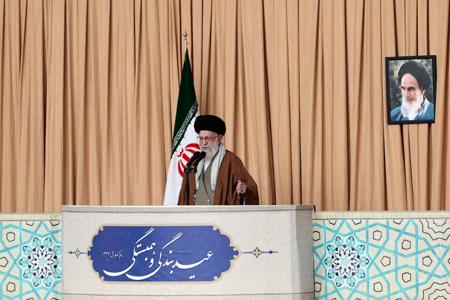 Iran will deliver strong blow against US if it attacks, Khamenei says