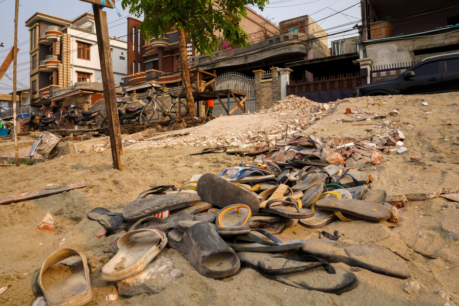 Myanmar quake death toll at 3,354, junta leader returns from summit
