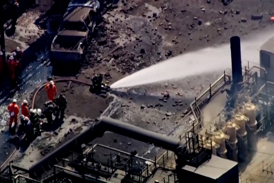 Explosion reported at U.S. Steel plant, multiple people injured - reports
