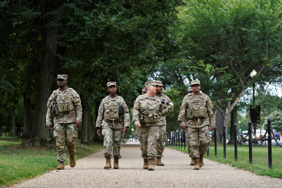 More Republican governors send National Guard to Washington, backing Trump