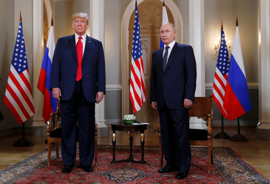 Trump says drop in energy prices will prompt Putin to stop killing people