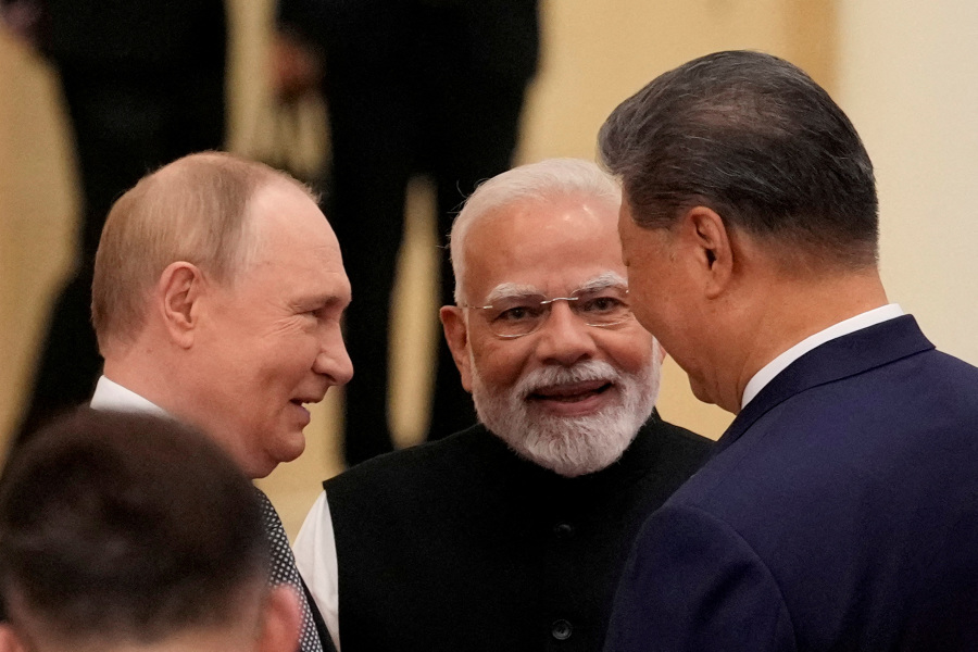 Trump says India and Russia appear lost to deepest, darkest China
