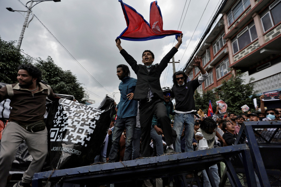 Fourteen killed in Nepal in Gen Z protest over social media ban