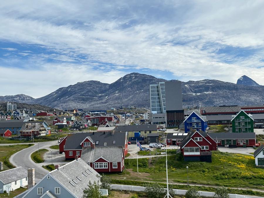 Greenland says US talks make progress but island is not for sale