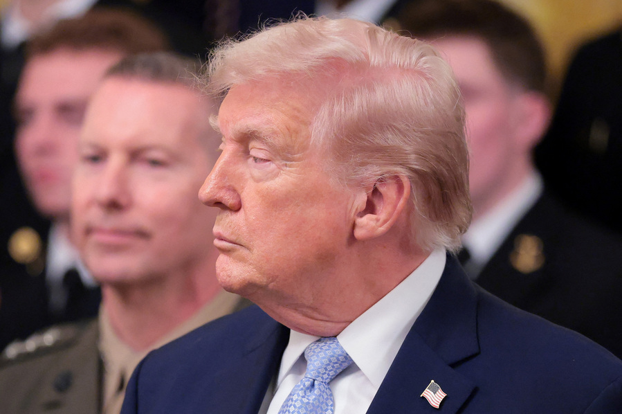 Trump ties DHS funding deal to approval of voter bill