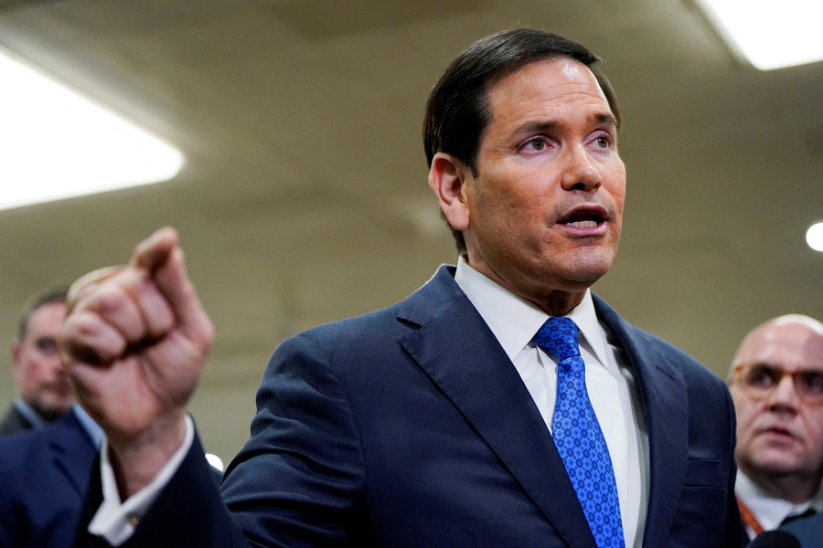 Rubio says US can see finish line on Iran war
