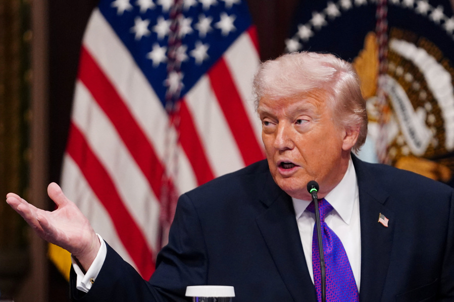 US moving thousands of people out of Middle Eastern countries, Trump says