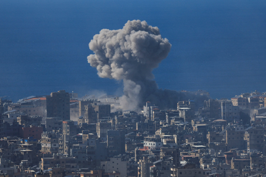 Hezbollah reports Israeli raid in east Lebanon as war enters second week