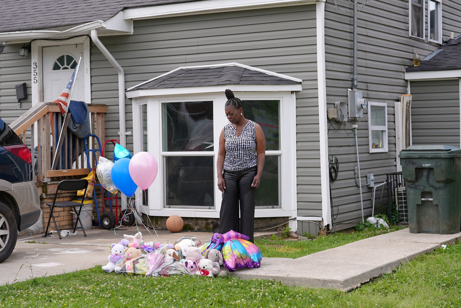 Louisiana man charged over the gun used in massacre of eight children