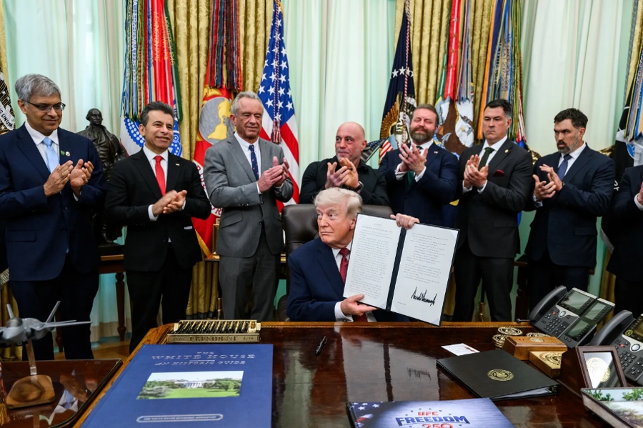 Trump signs executive orders targeting birth tourism, birthright citizenship
