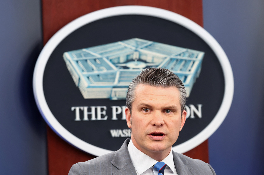 Pentagon chief Hegseth says US blockade on Iran going global