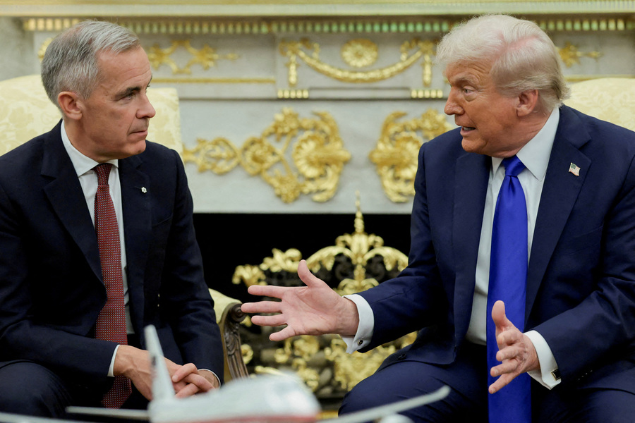 Trump has not mentioned Canada paying an entry fee ahead of USMCA talks, says Carney