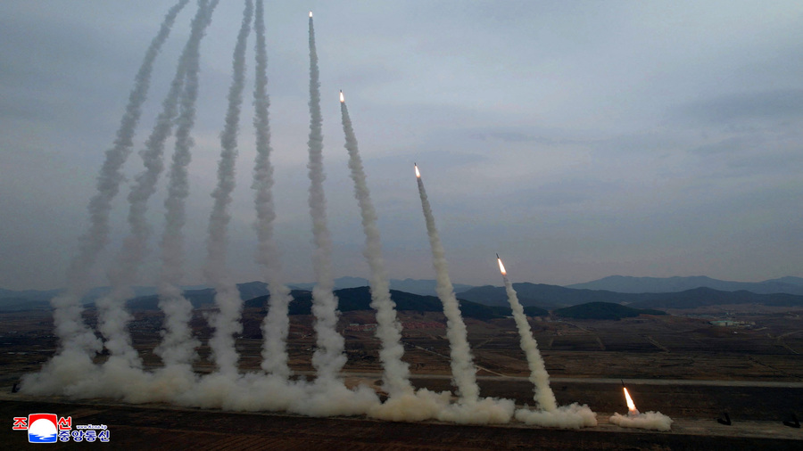 North Korea working on carbon-fibre ICBM for multi-warhead delivery, Seoul says