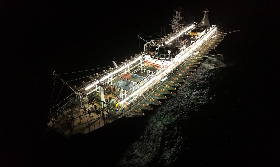 China s fishing fleet raises concerns off Argentina