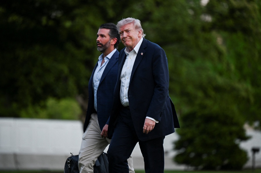 Trump says he will not attend son Donald Trump Jr s wedding