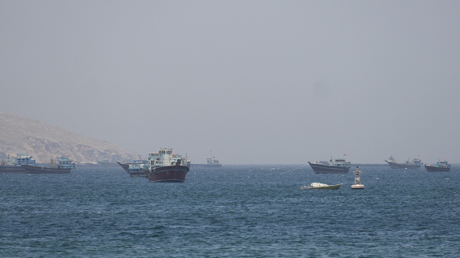 US says it sinks Iranian small boats, shoots down missiles, drones as it opens Strait
