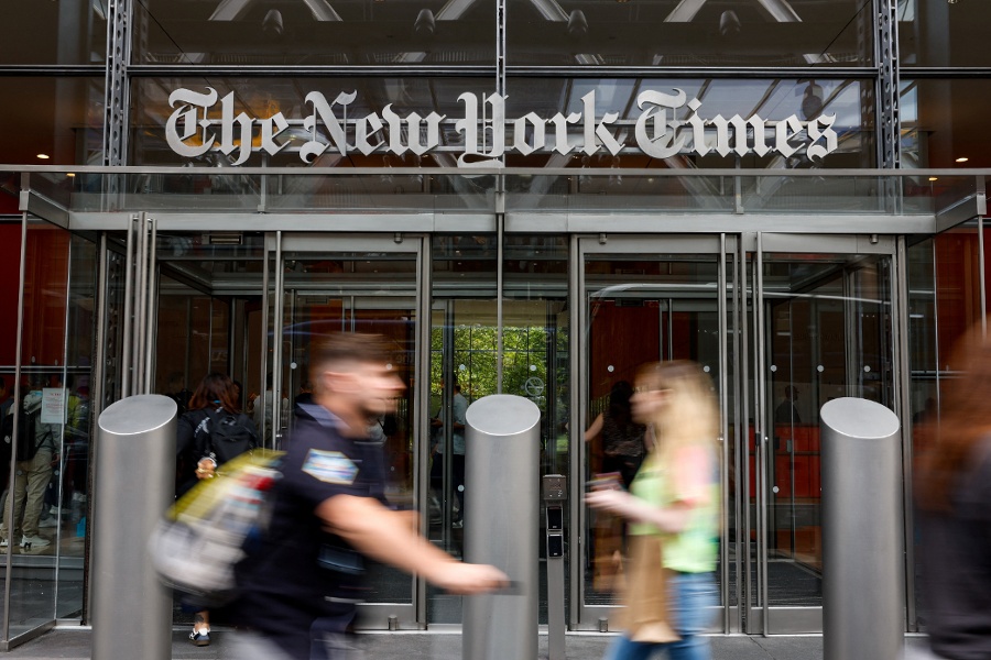 New York Times sued by US employment agency over diversity goals