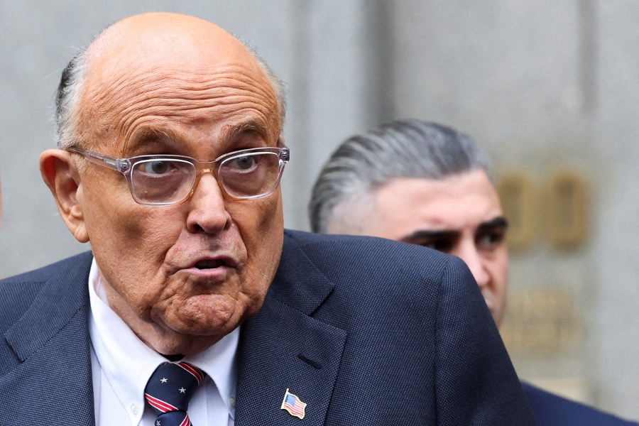 Former New York City Mayor Giuliani released from intensive care